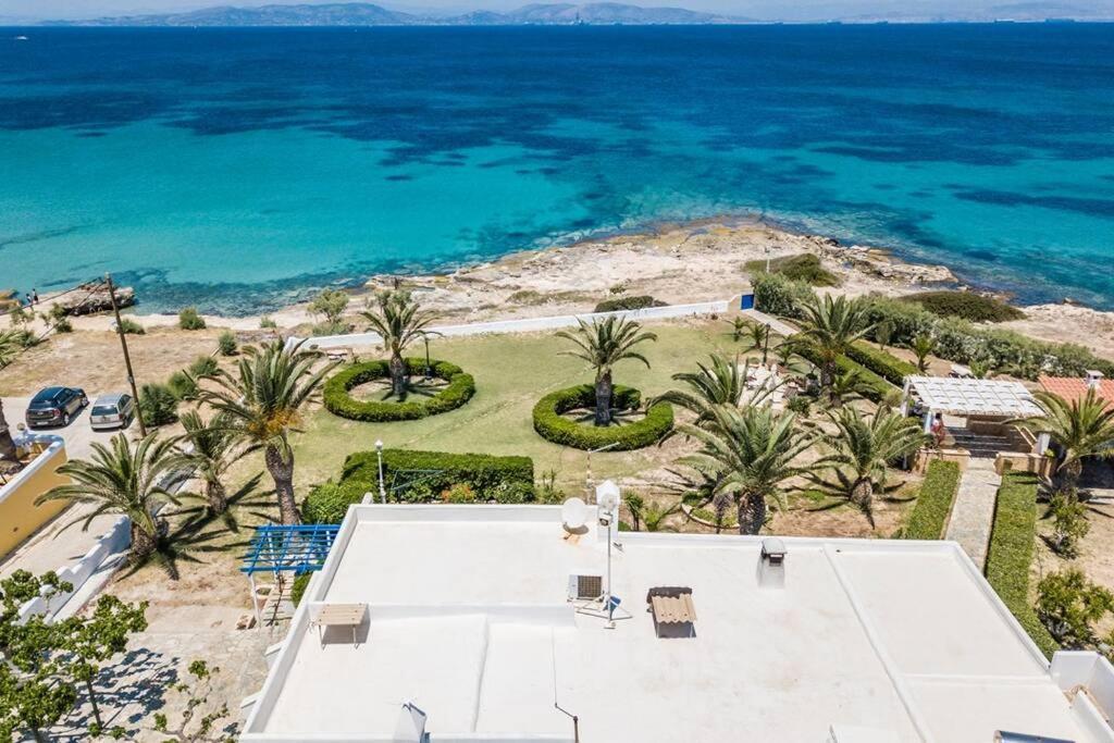 Palmaya Villa, Unique Seafront Experience Vagia  Ngoại thất bức ảnh