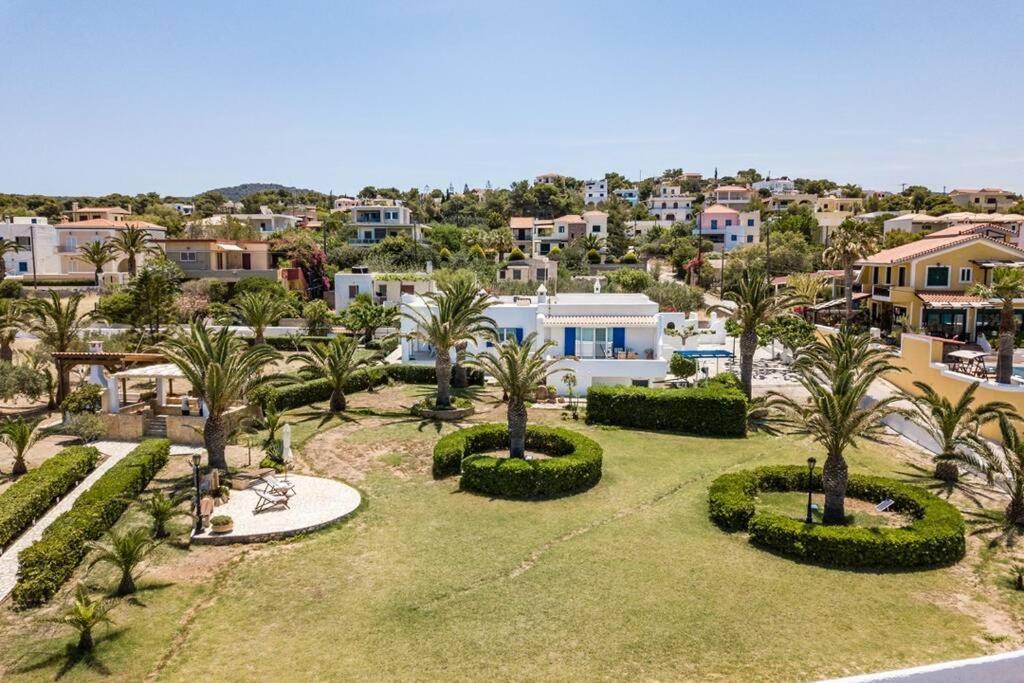 Palmaya Villa, Unique Seafront Experience Vagia  Ngoại thất bức ảnh